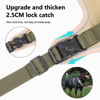 CalmWalk™ – Harnais Anti-Traction Confort & Sécurité